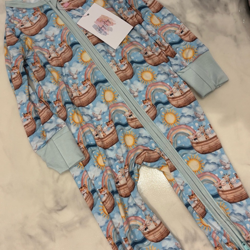 Noah’s Ark Bamboo Zippy NWT